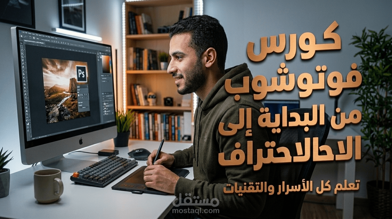 تصميم Thumbnail جذاب لليوتيوب مع تصميم Logo احترافي