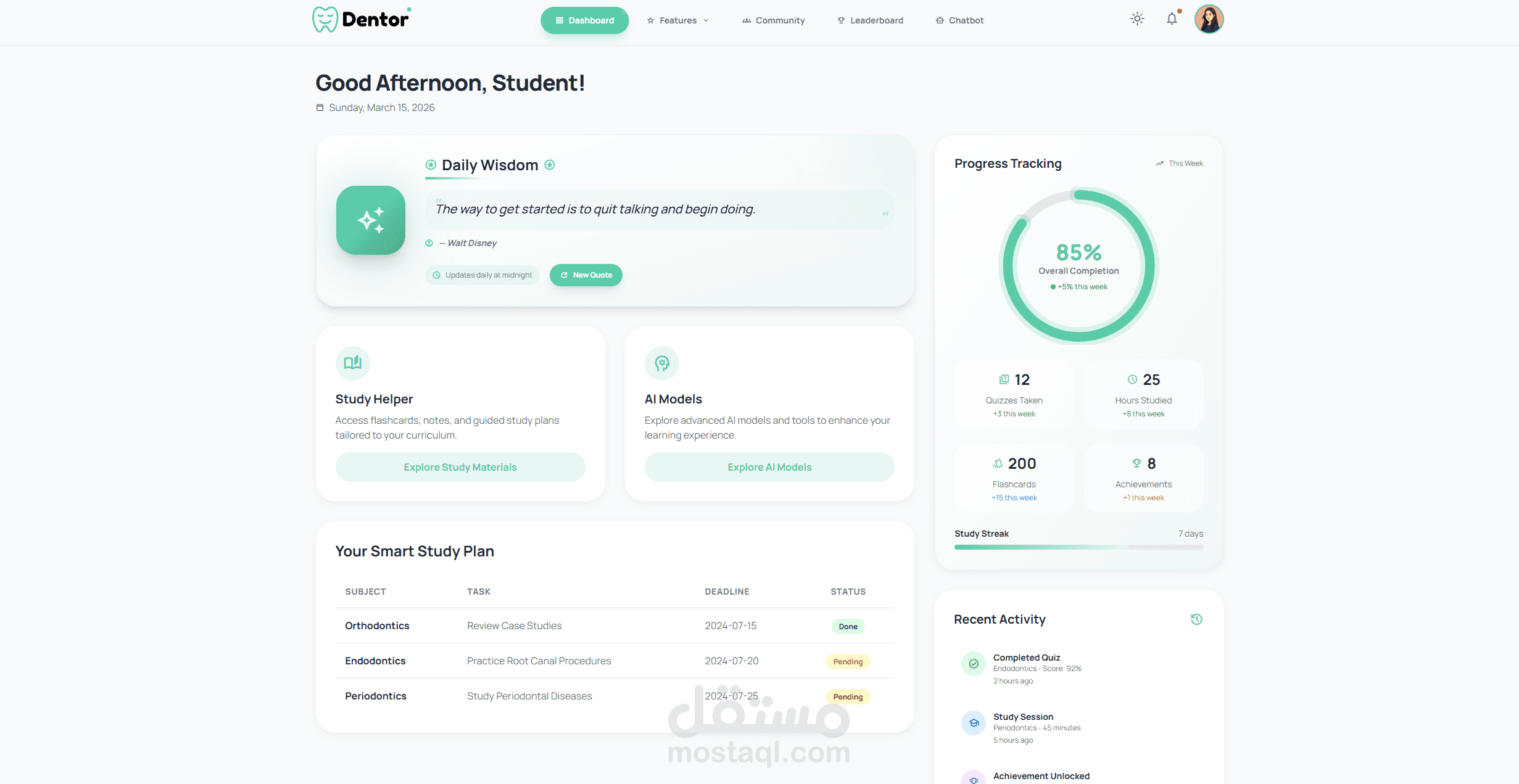 Dentor: Secure Intelligent Web Platform for Dental Education