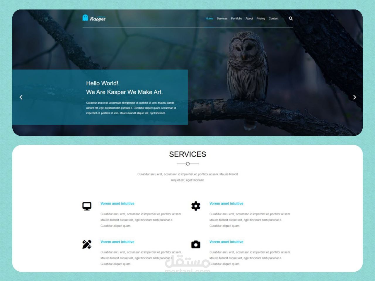 Kasper | Template