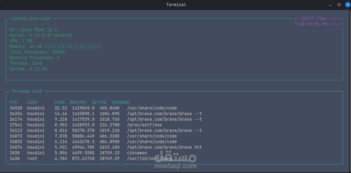 System Monitor