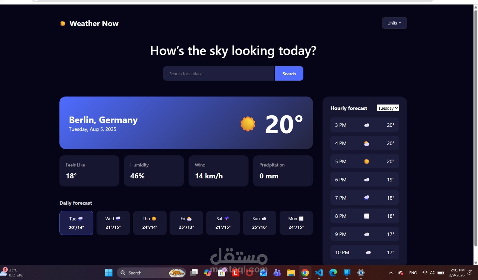 Weather Forecast Web Application