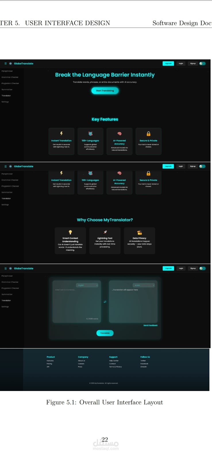Text Translation System