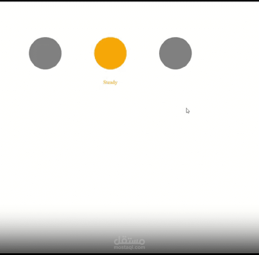 Traffic Light Simulation Game using JavaScript