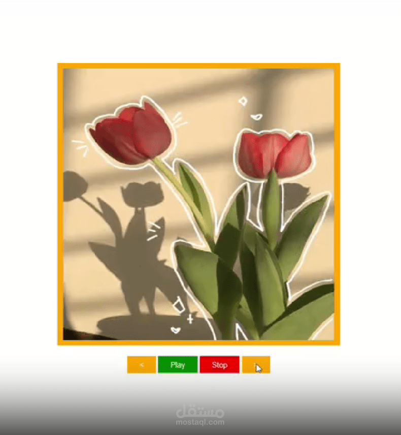 Image Slideshow using HTML, CSS, and JavaScript