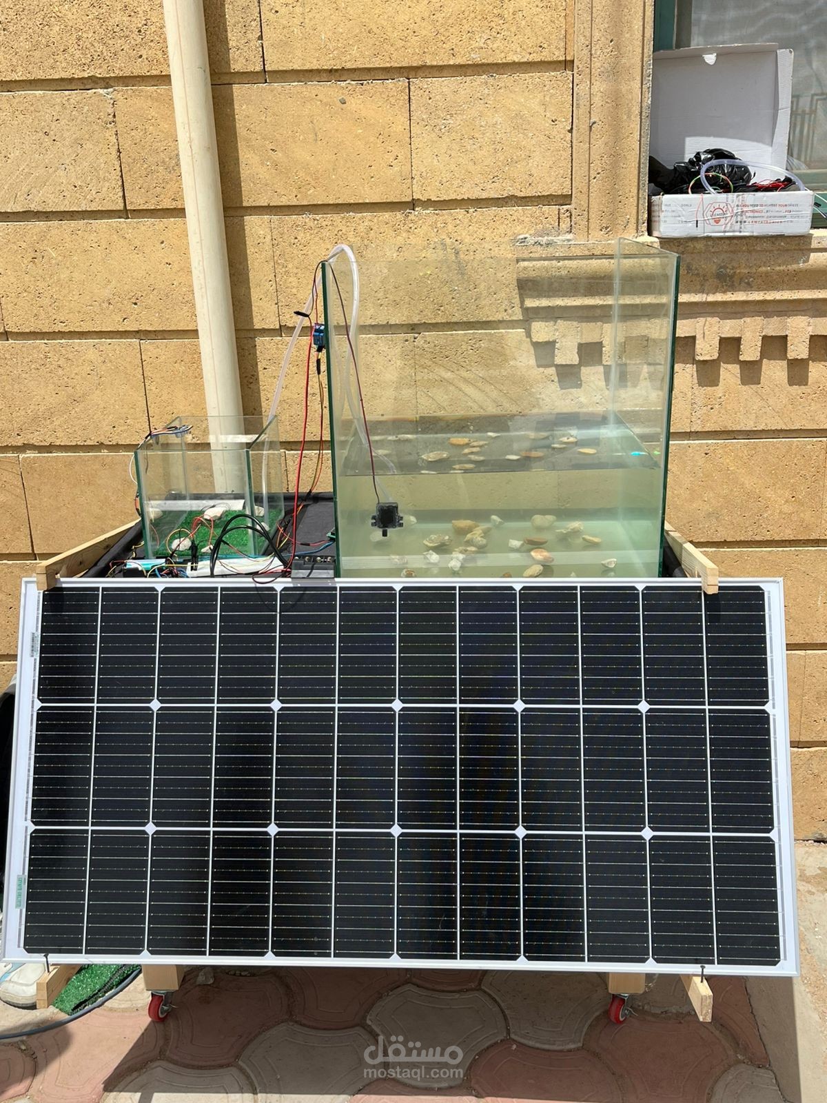 Solar water pump