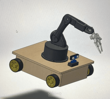 Mobile car (arm robot +car)