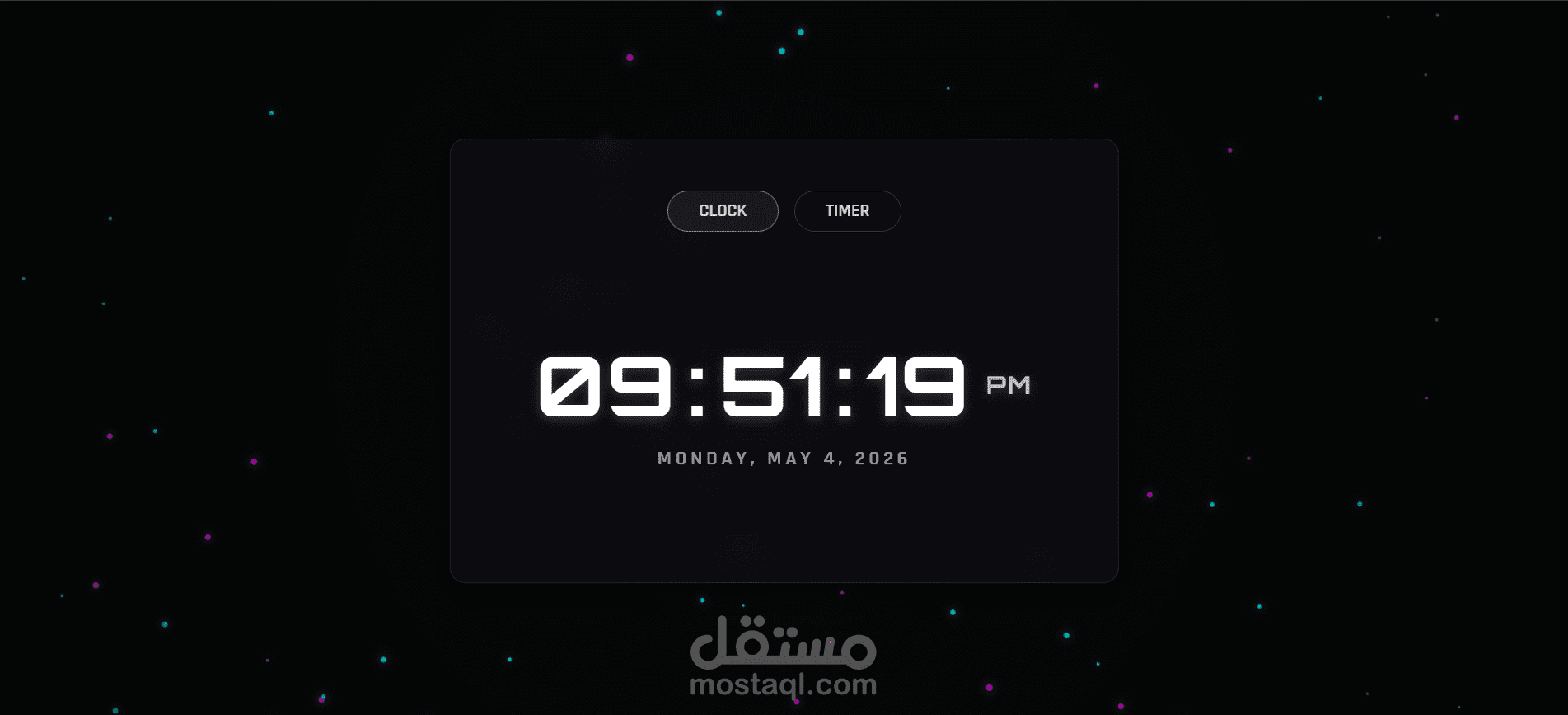 Digital Clock & Timer