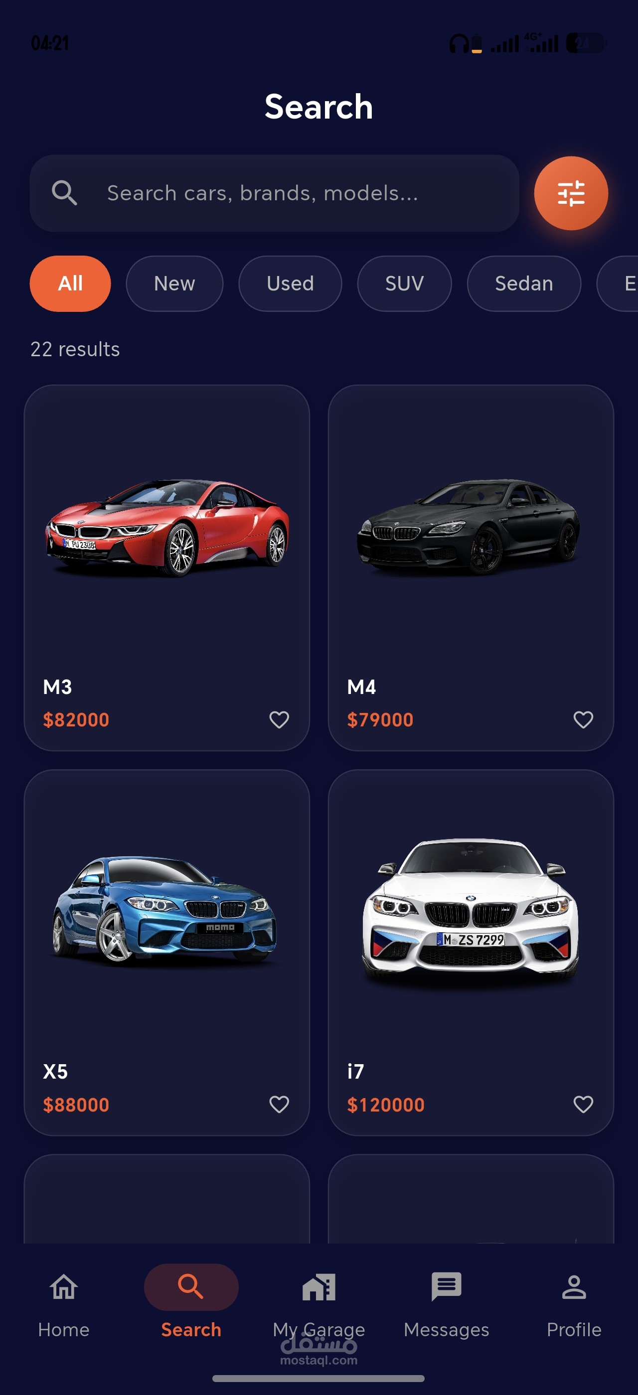 تطبيق كراء سيارات