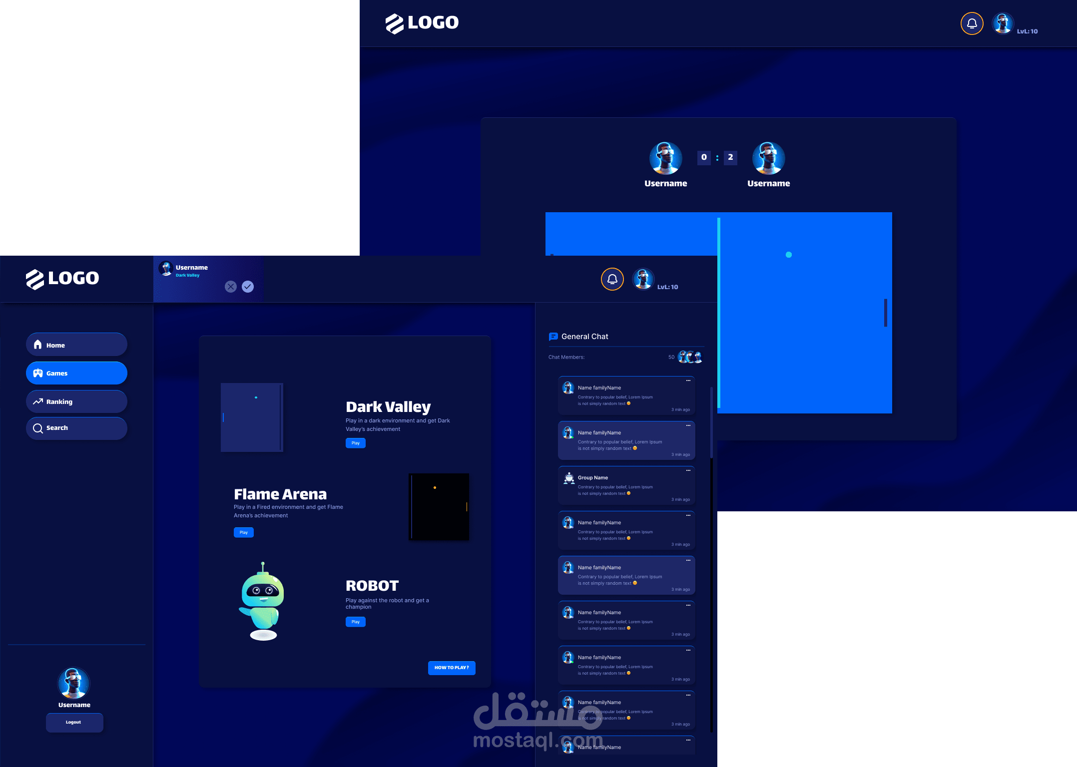 تطوير تطبيق ويب تفاعلي متعدد اللاعبين في الوقت الفعلي
