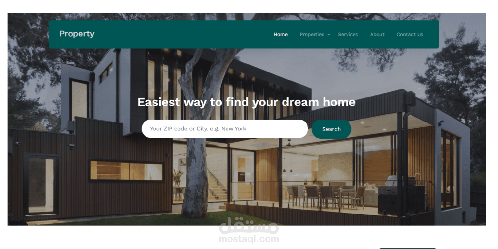 صفحه بيع شقق واراضي ومنازل(عقارات)