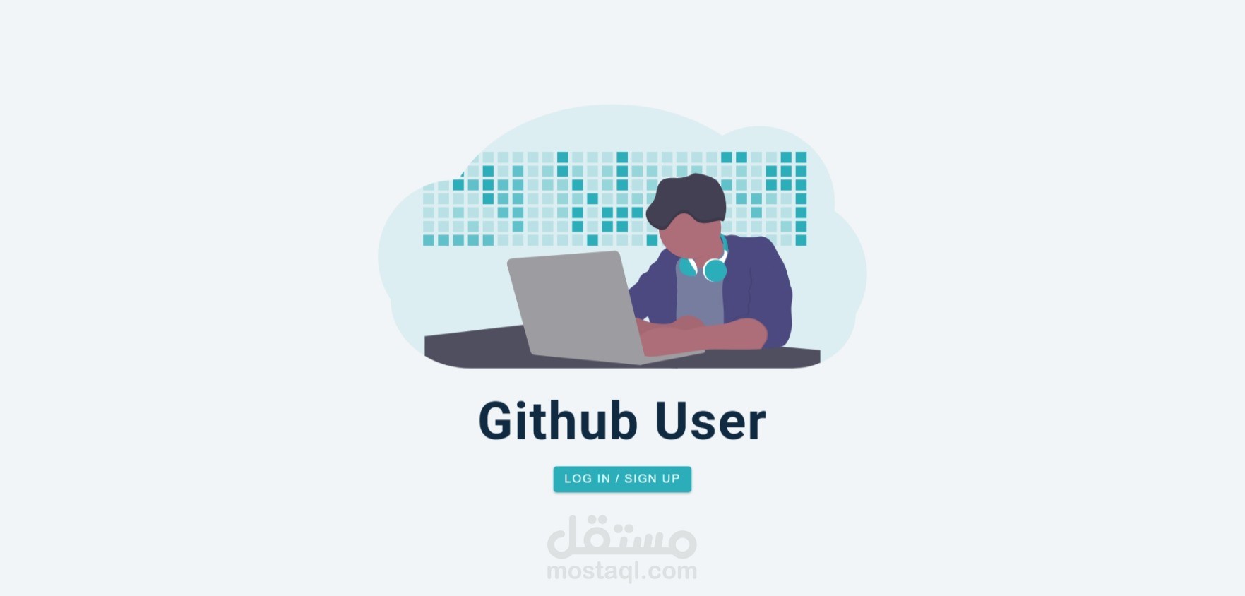تصميم GitHub User