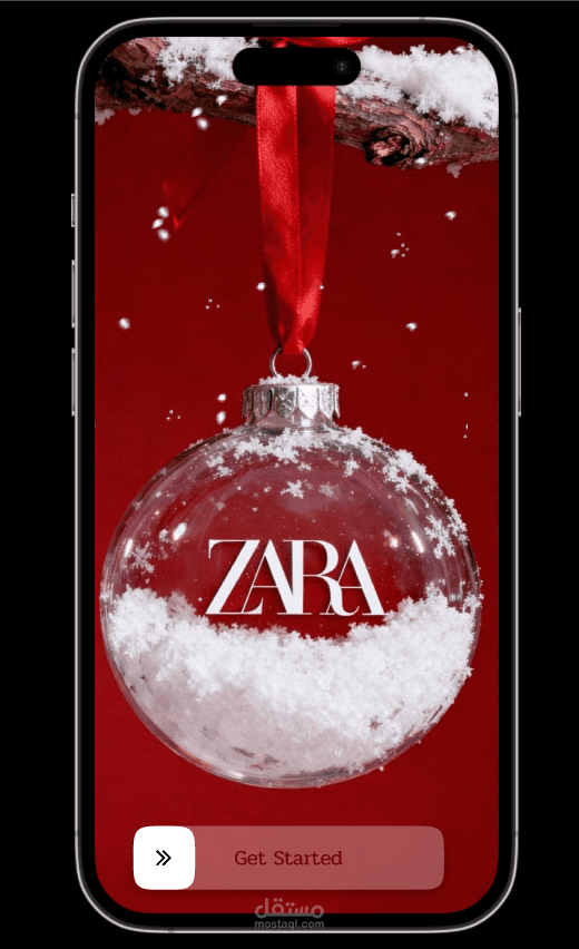 Zara Apllication Xmas Edition