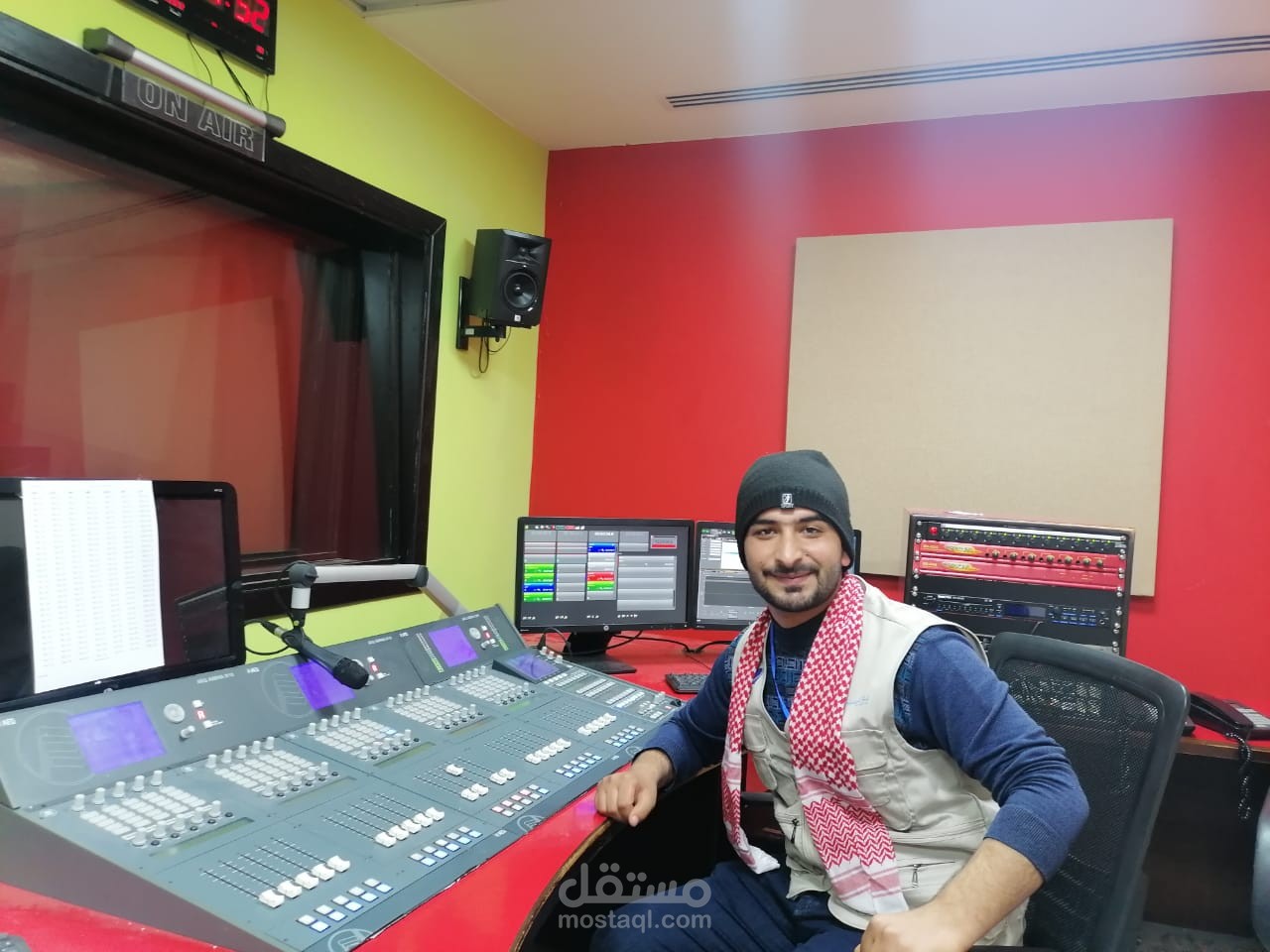 تسجيل صوتي بمناسبة يوم الاستقلال الأردني