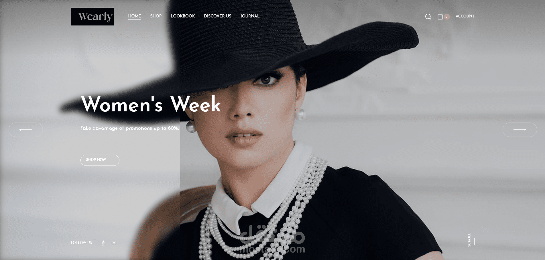 Wearly – منصة تسوق ملابس عصرية