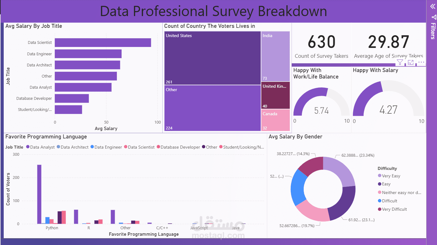 Data Professional Survey Project