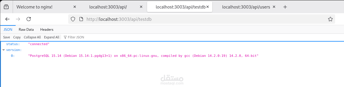 Multi-Container Docker Application (Flask + PostgreSQL + Nginx)