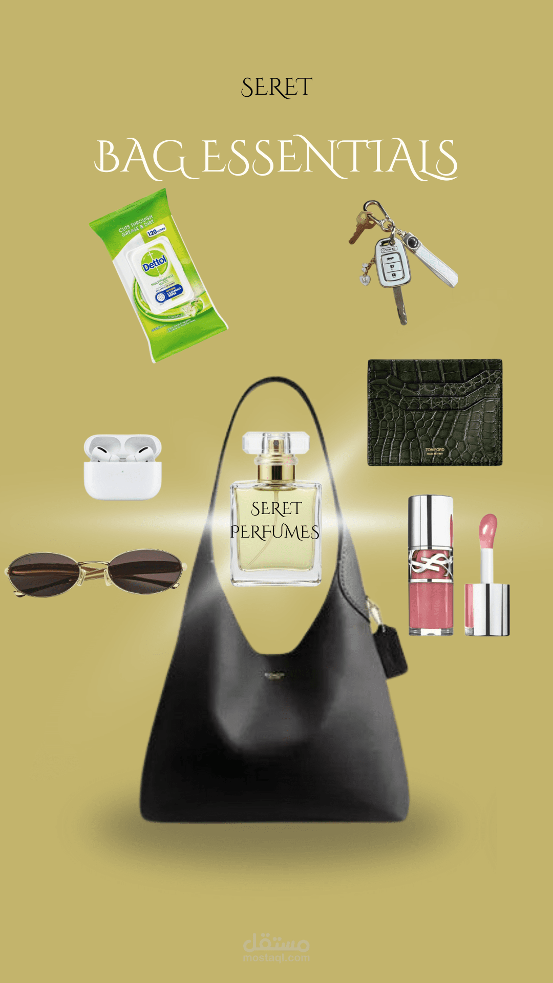 Social Media Story Design - Perfume Brand