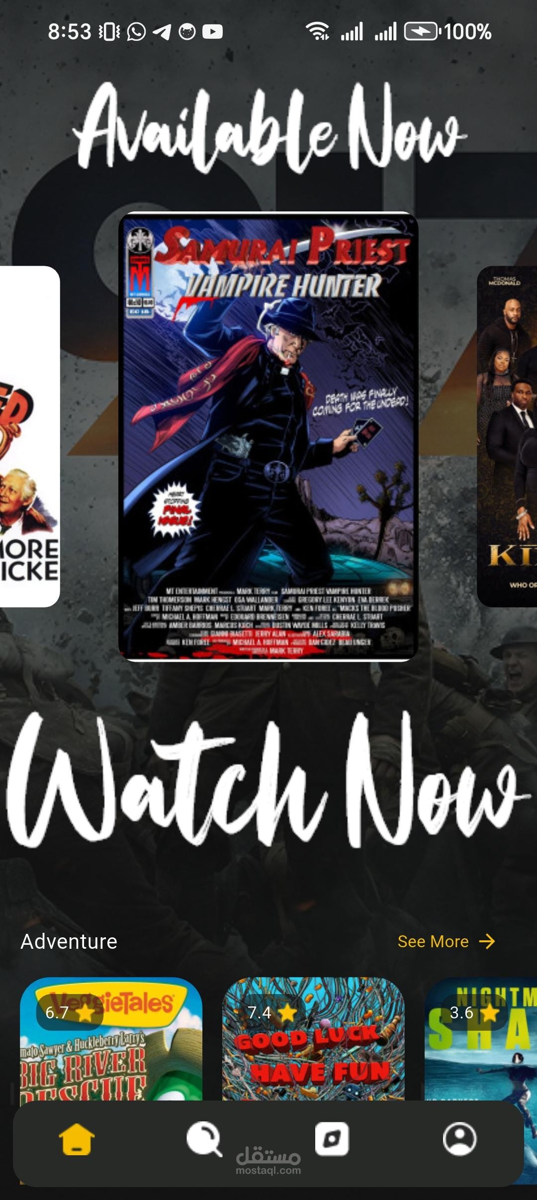 تطبيق استعراض أفلام احترافي باستخدام Flutter