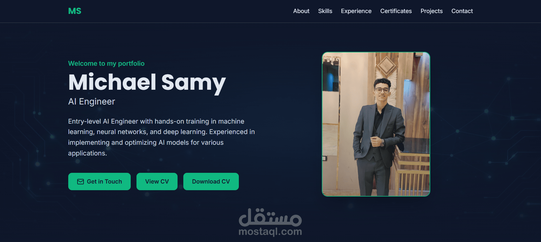 Personal Portfolio Website