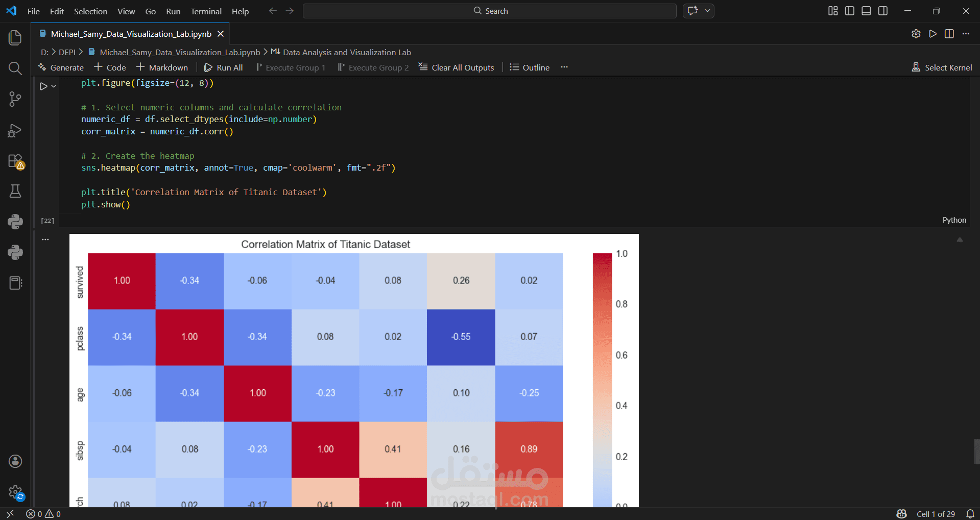 Python Data Analysis & Visualization Project
