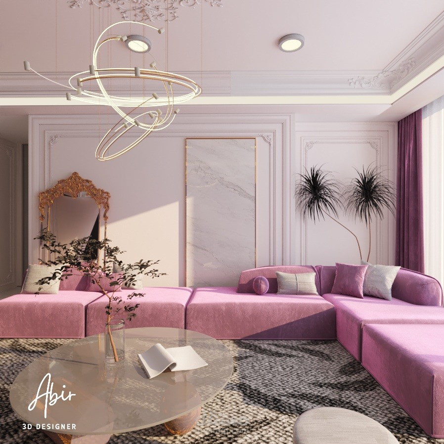 إخراج واقعي لتصميم داخلي