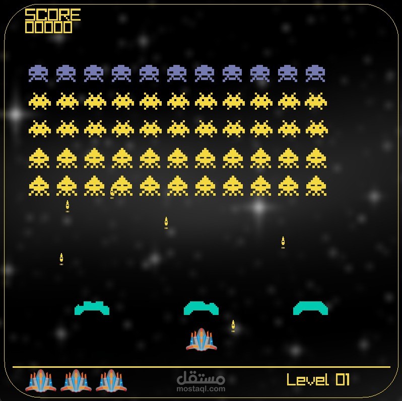 SpaceWar  – 2D Space Shooter Game
