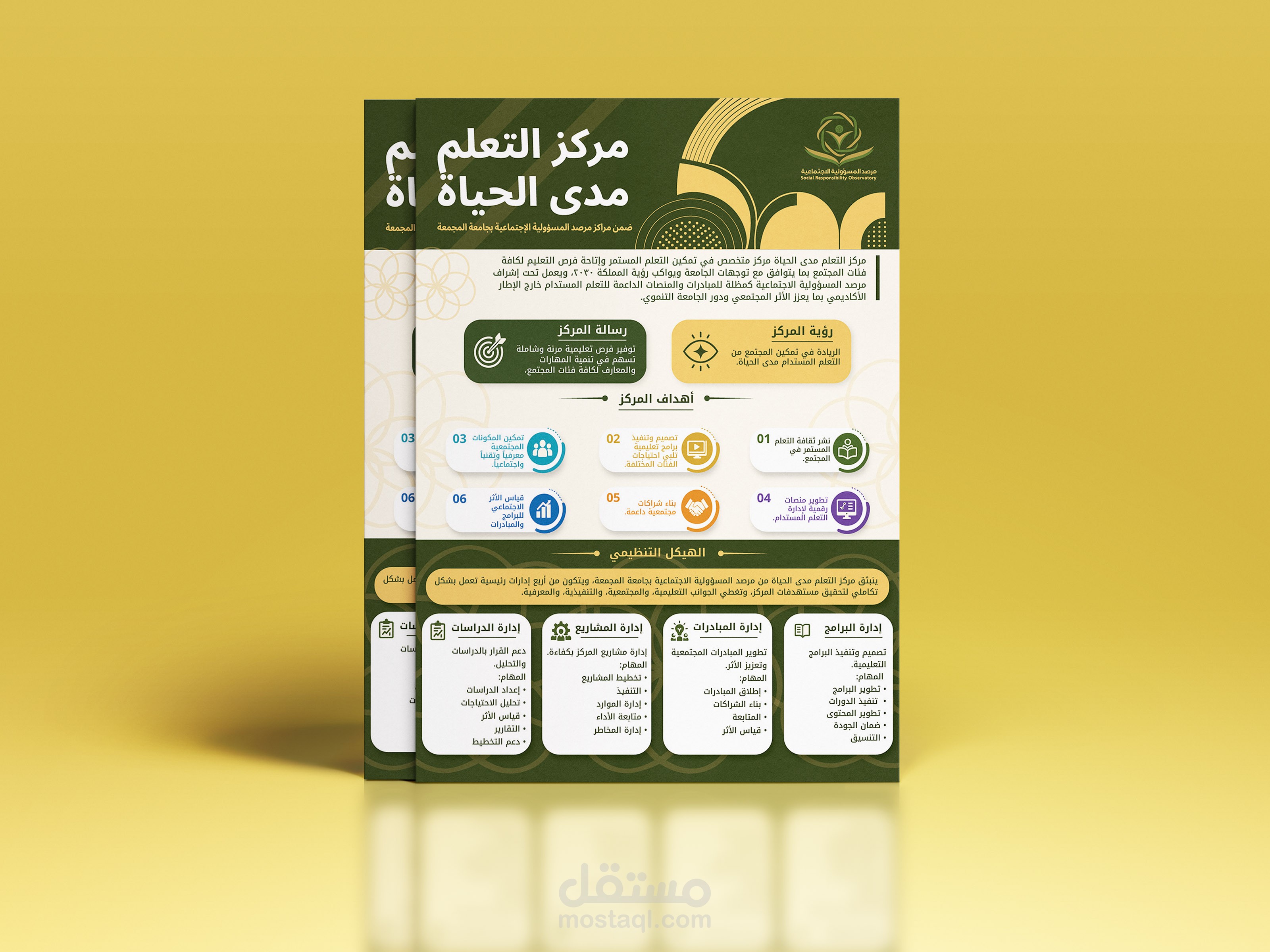 انفوجرافيك لمؤسسات الممكلة السعودية