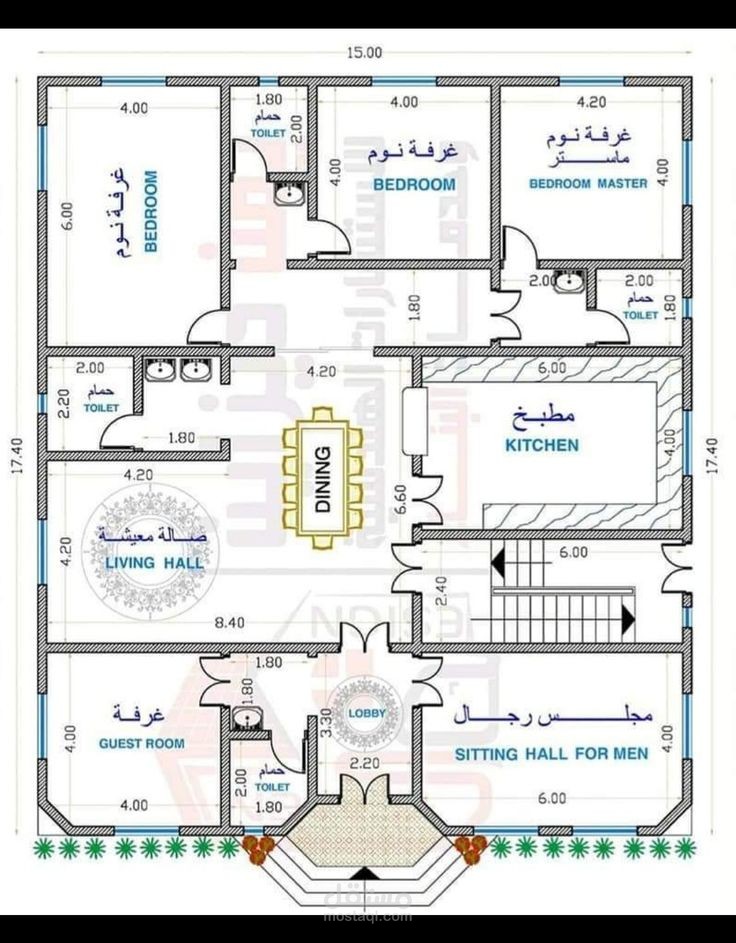 مخطط بناء سكني