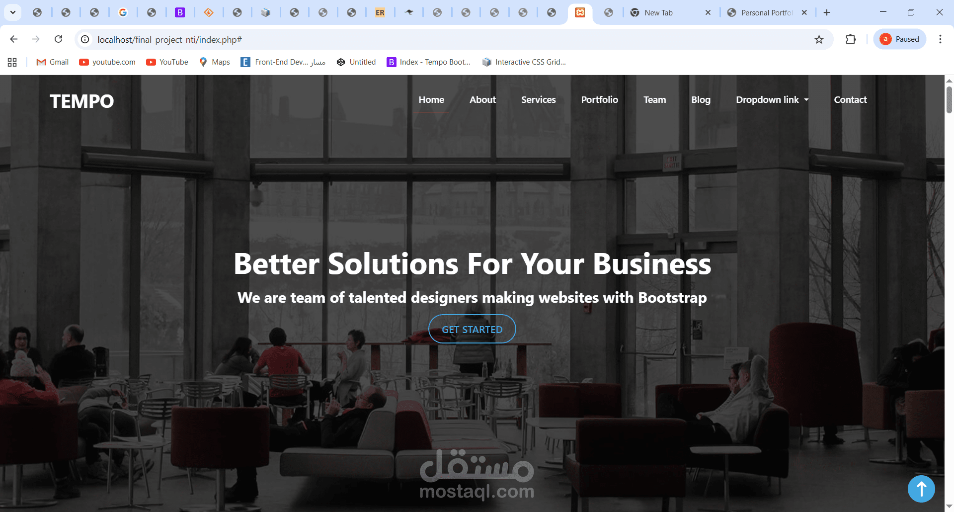 نظام متكامل لإدارة الأعمال (Full Stack PHP/MySQL)
