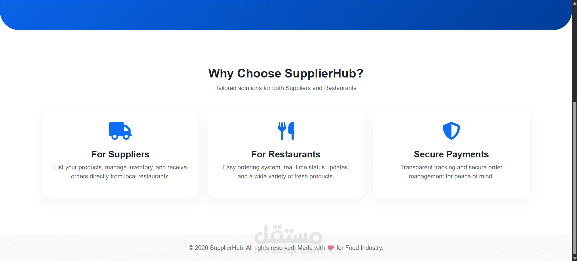 SupplierHub — Laravel Marketplace