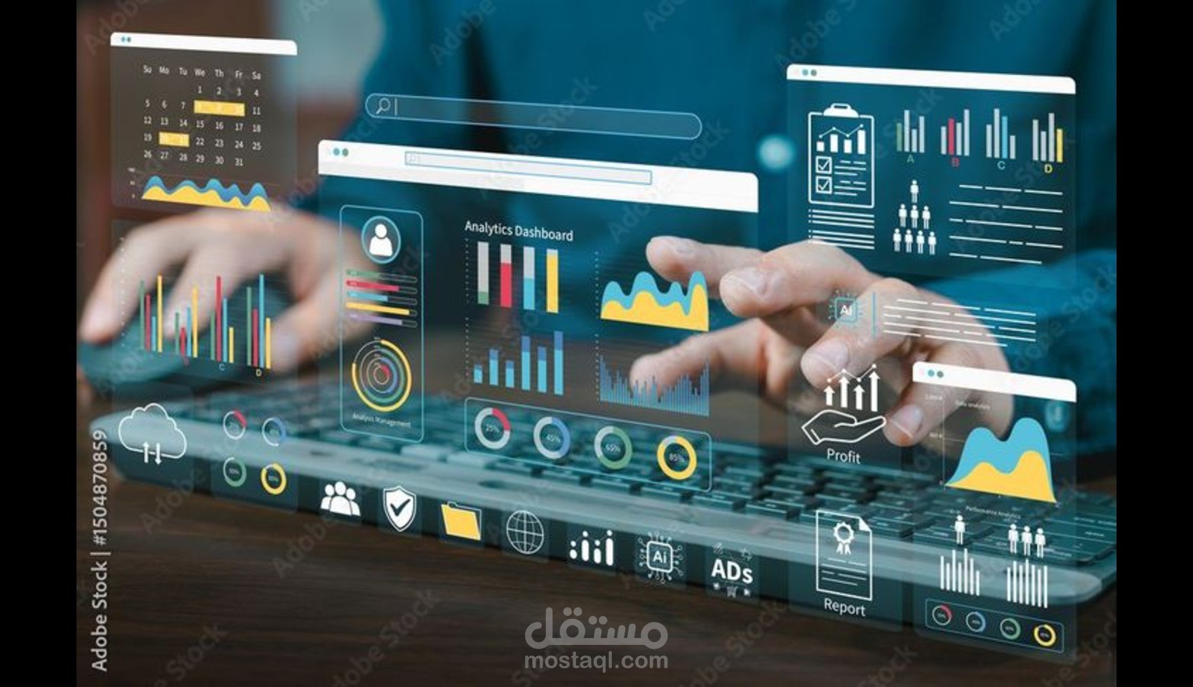تصميم داشبورد احترافي باستخدام Tableau + برزنتيشن جذاب بـ Canva