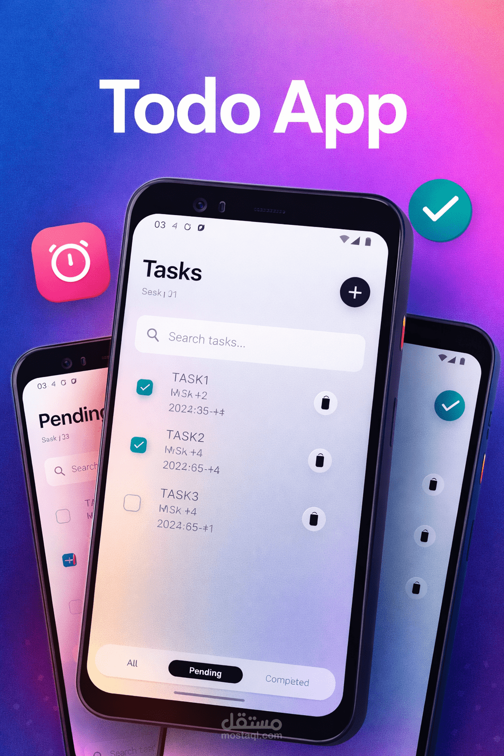 تطبيق إدارة المهام Todo App باستخدام Flutter