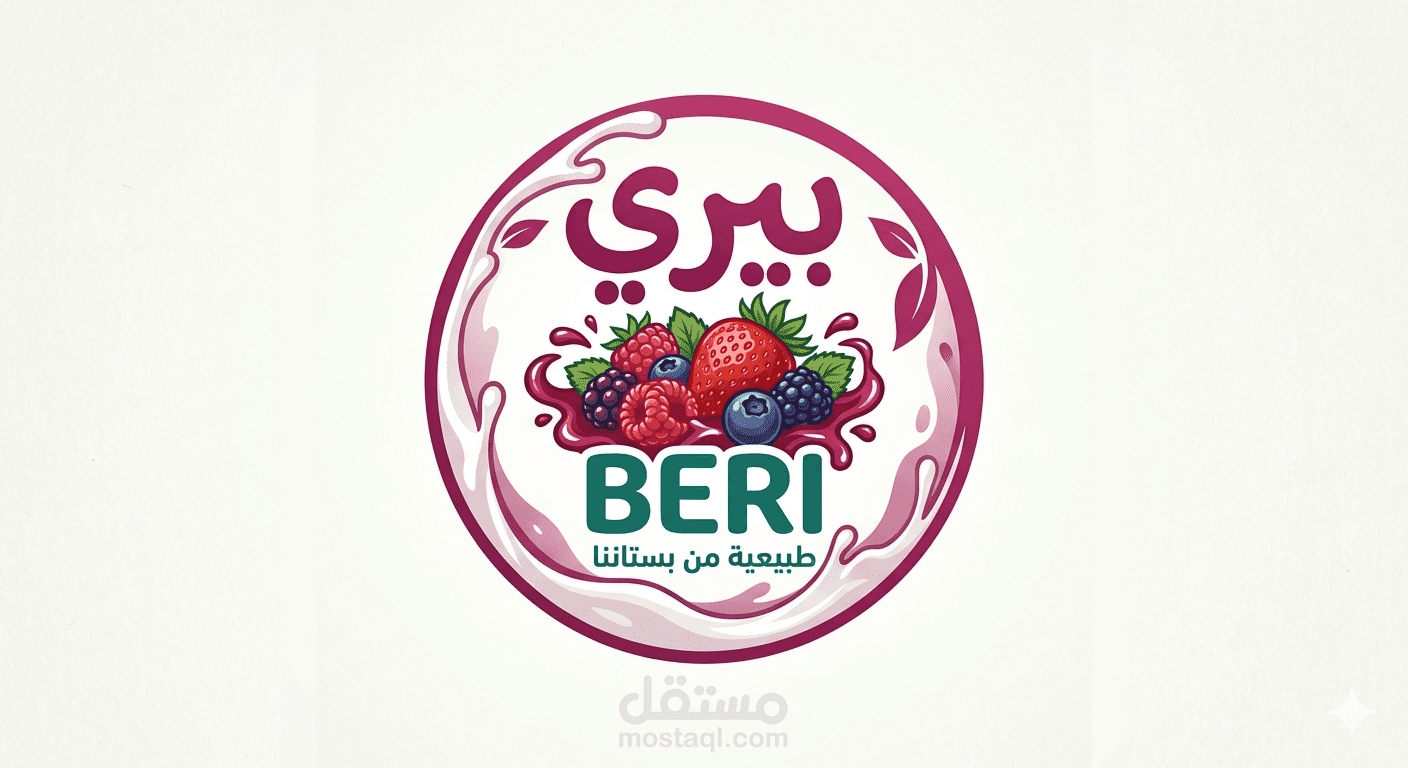 تصميم هوية بصرية لمنتج مربي