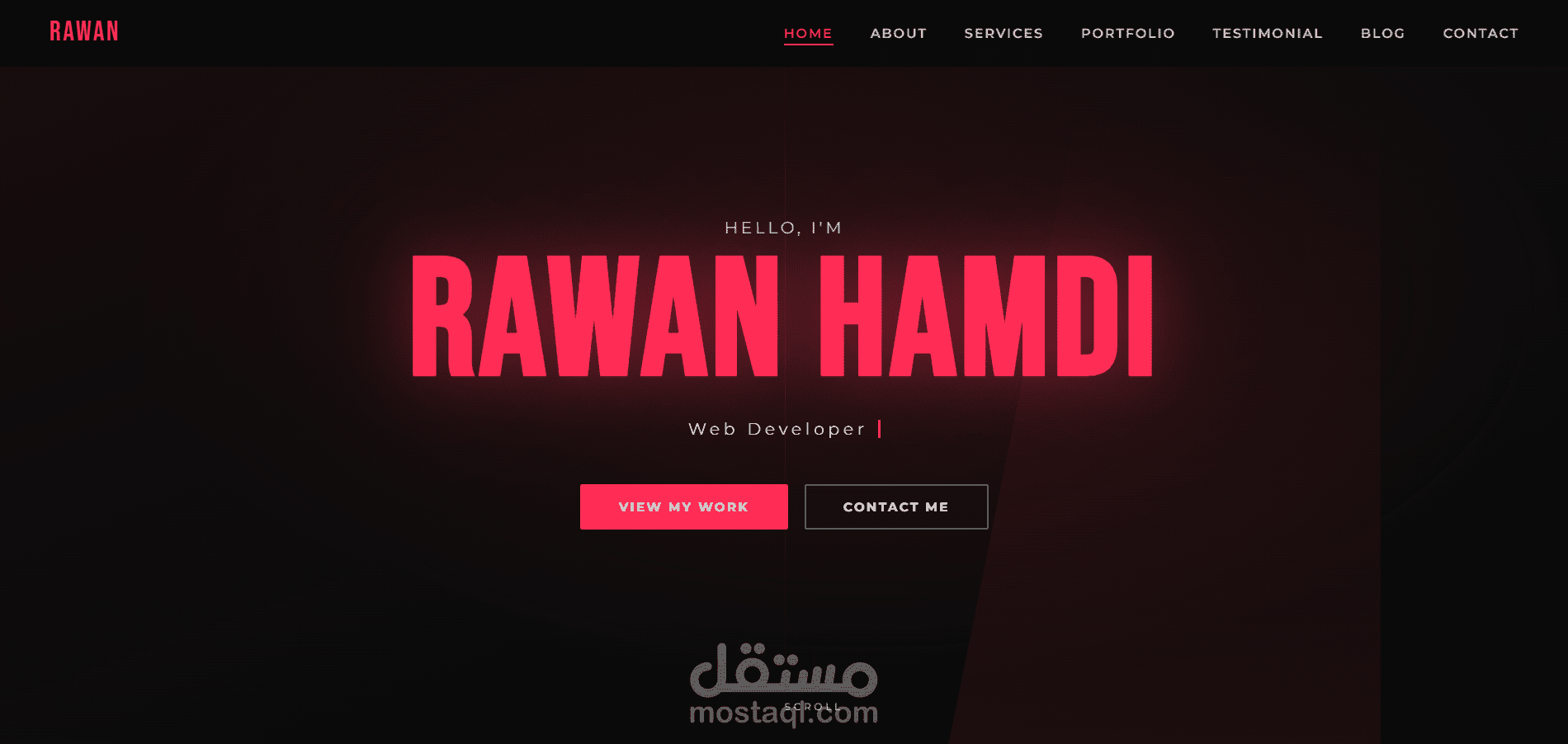 Personal Portfolio Website