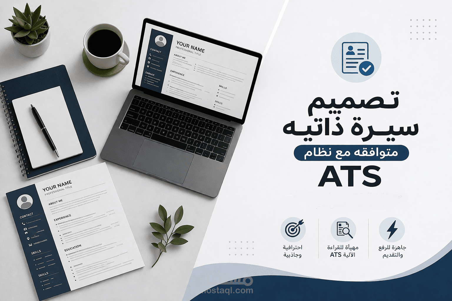 تصميم سيرة ذاتية