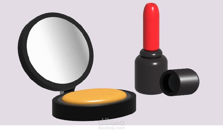 تصميم فيديو تجميلي احترافي لتطبيق المكياج