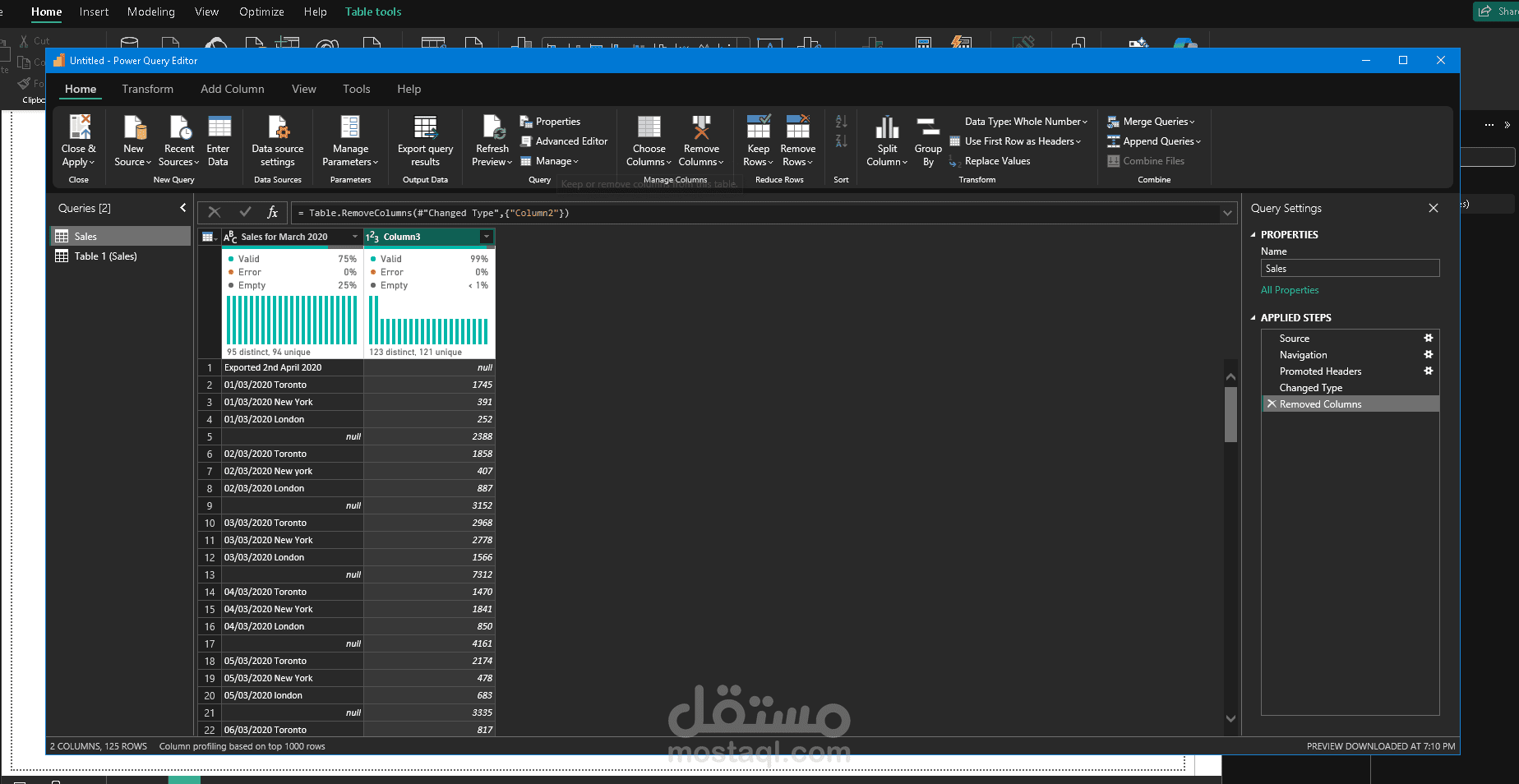 Data cleaning