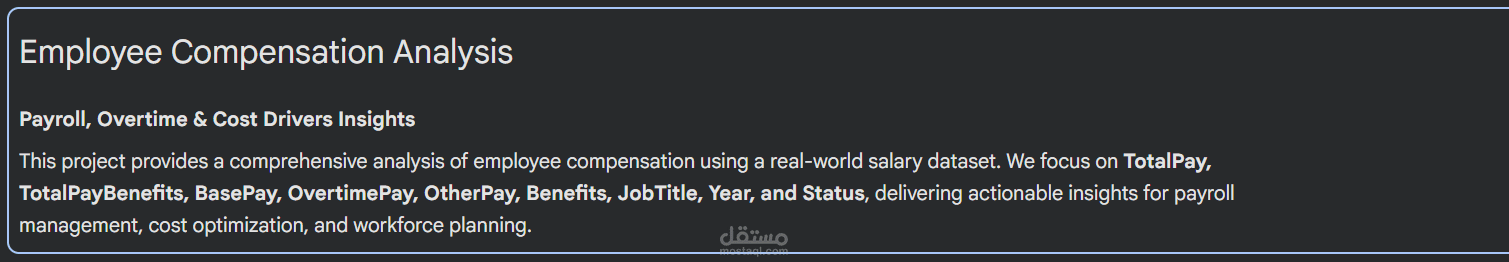 Employee Compensation Analysis