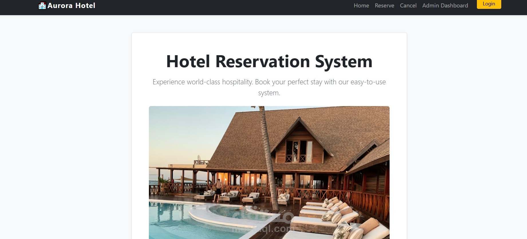 Hotel Reservation System