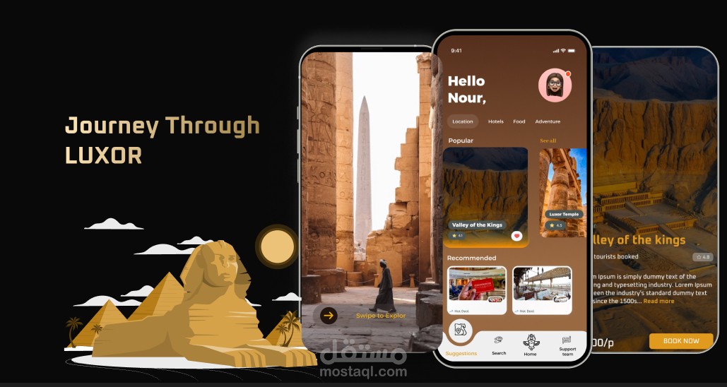 Smart Driverless Tourist Car – Luxor