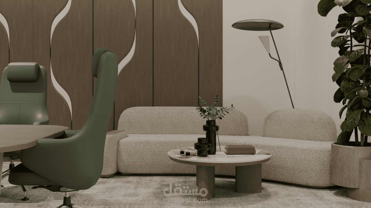 Modern Meeting Room Interior Design | 3D Rendering