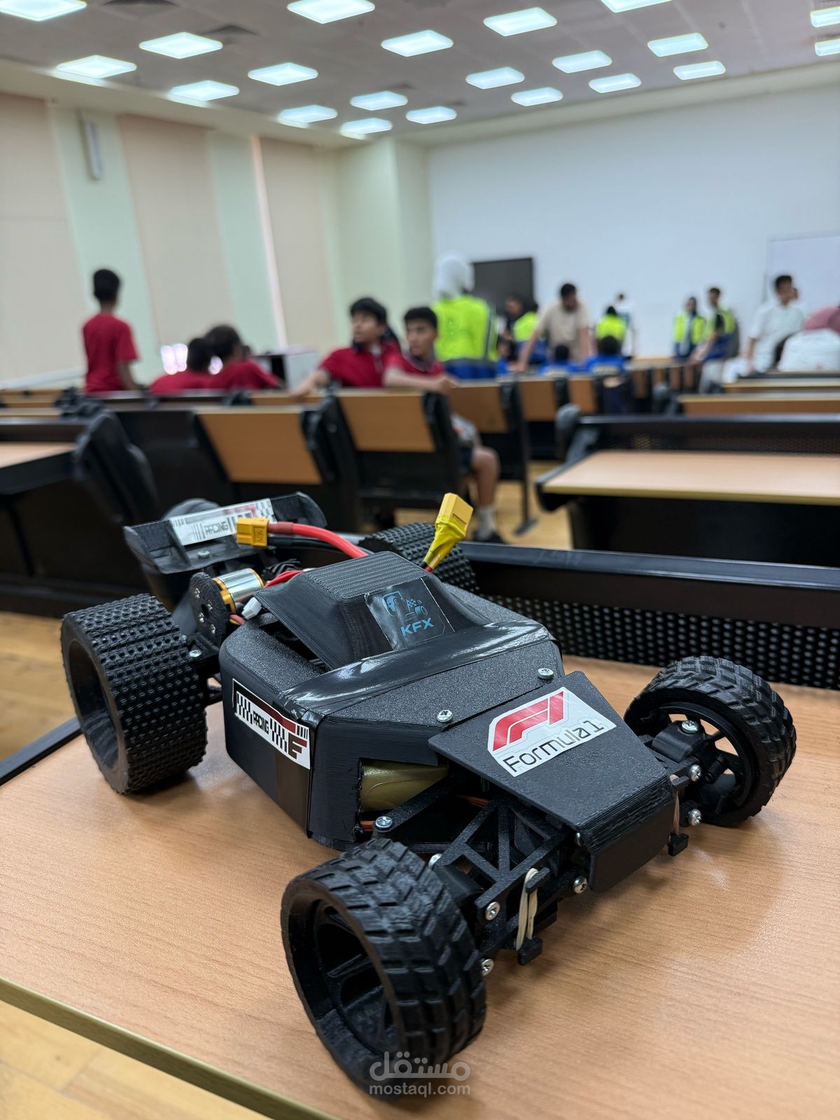 Smart Robotic Car for Racing and Navigation