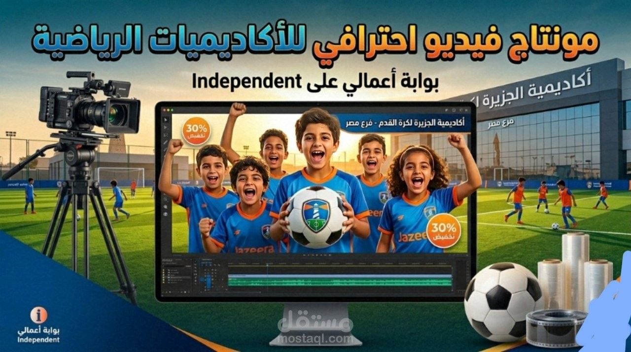 فيديو دعائي لإكاديمية كرة قدم
