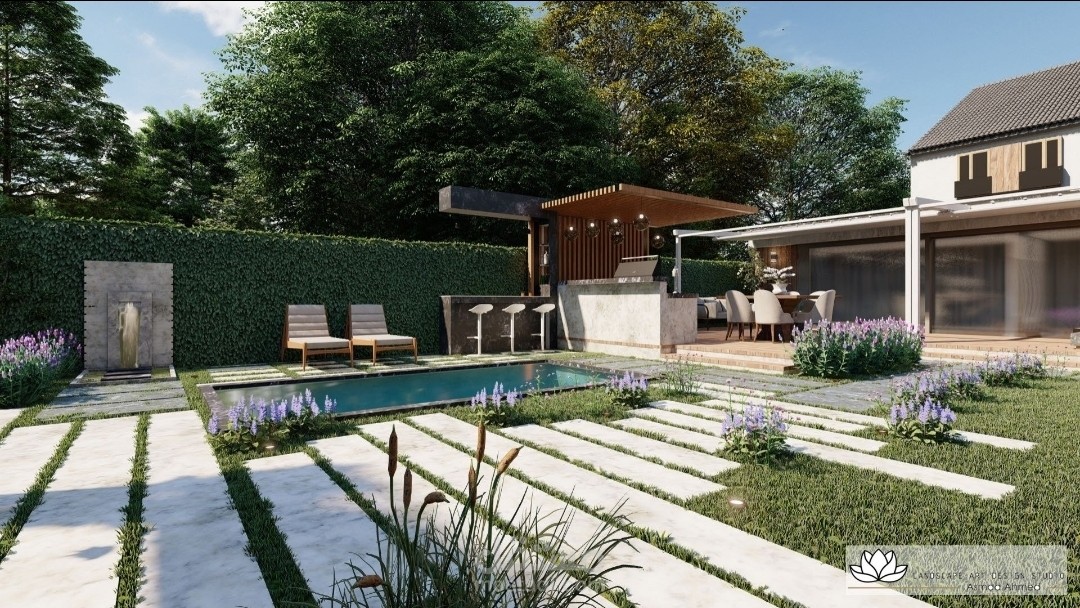 تصميم حديقة خاصة بإنجلترا