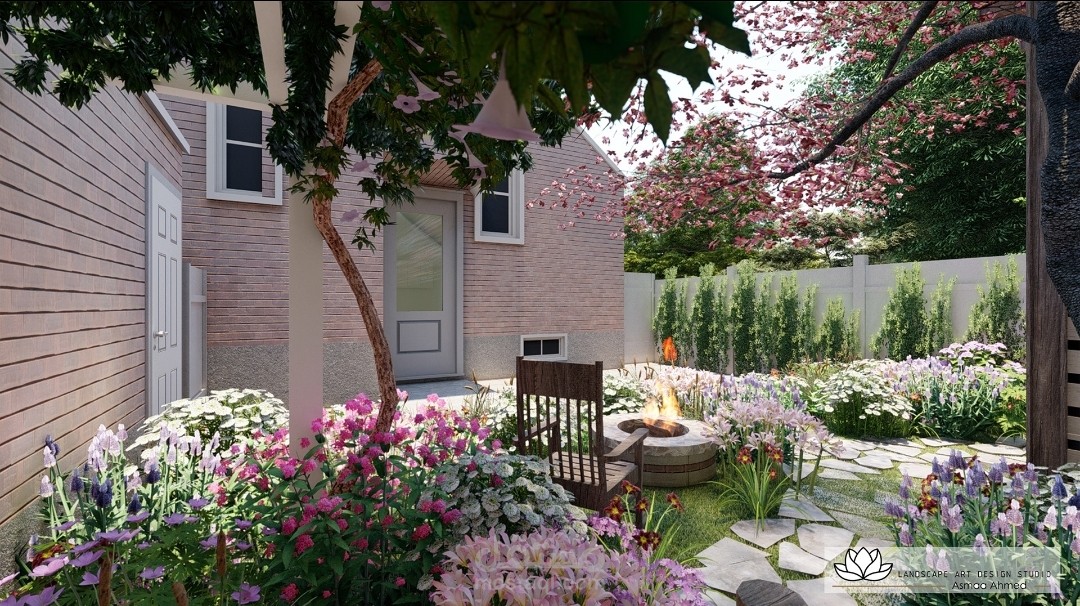 تصميم حديقة خاصة بالولايات المتحدة الامريكية