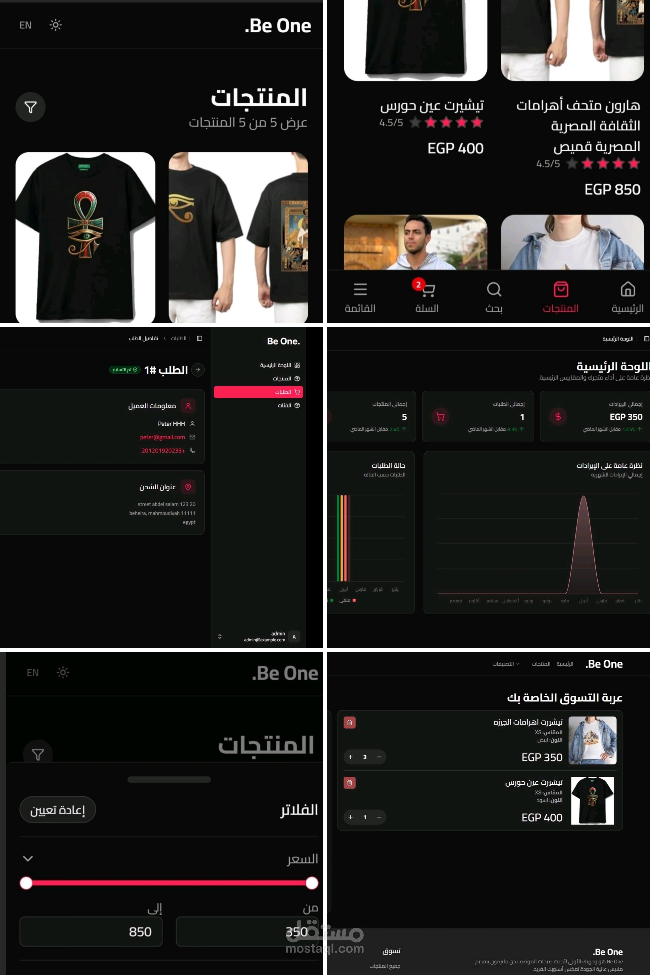 E-commerce website