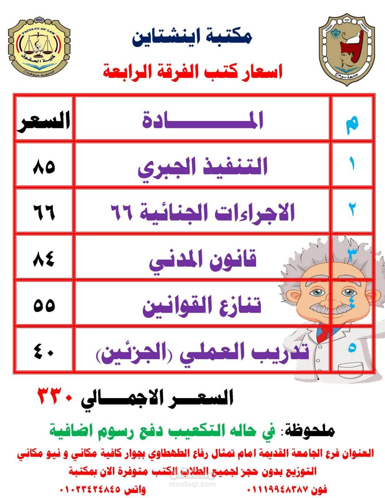 عمل قائمه اسعار