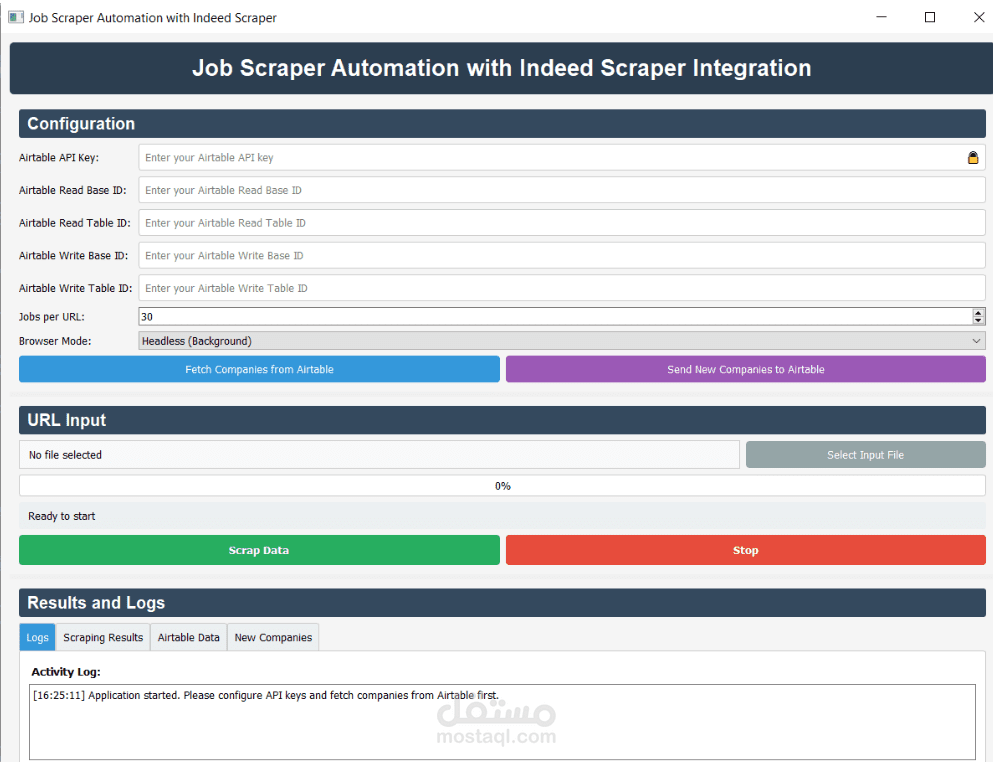 Company Data Automation System