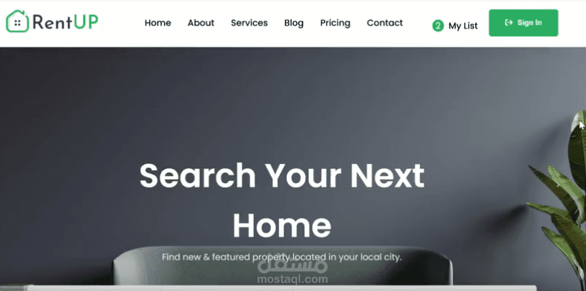 RentUp – A Modern Real Estate Rental Platform