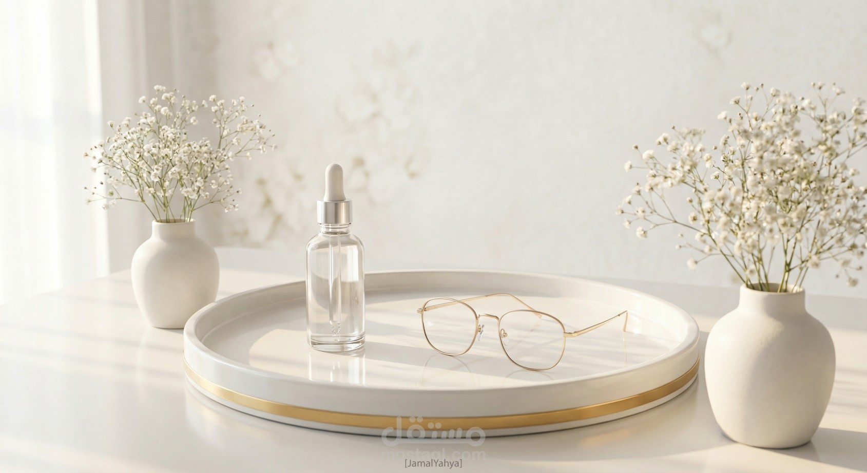 إعلان عطر احترافي بالذكاء الاصطناعي